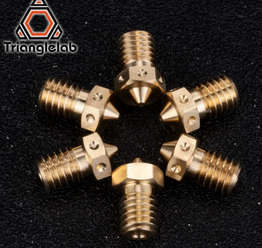 Сопло высокоточное латунное 0,4 Trianglelab V6 для 3D принтера Hotend TD6 CHC