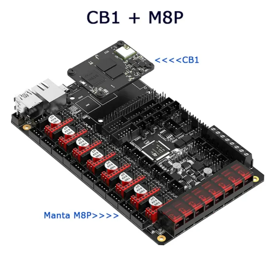 Плата управления BIGTREETECH Manta M8P 32 бит с CB1