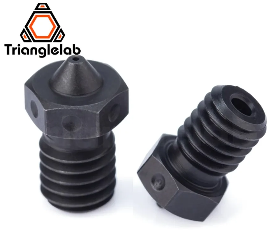 Сопло 0,8 Trianglelab A2 V6 из закаленной стали, совместимое с волокном из углеродного волокна PEI PEEK для экструдера v6 HOTEND Dragon RAPIDO Matrix