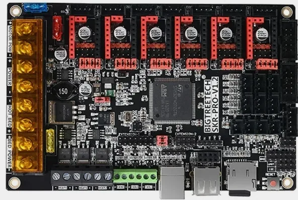 Материнская плата BIGTREETECH SKR PRO V1.2, плата для TFT35 V3.0 Ender 3, поддержка печати в трех цветах, Wi-Fi TMC2209 VS MKS GEN L