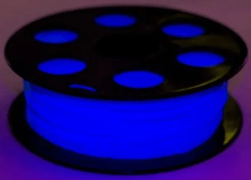 PETG Флуоресцентный Голубой 500 гр. 1.75 мм пластик Bestfilament для 3D-принтера