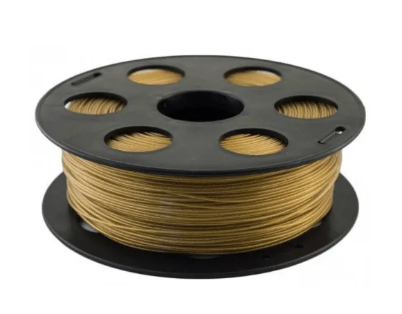 PETG Золотистый Металлик 1000 гр. 1.75 мм пластик Bestfilament для 3D-принтера