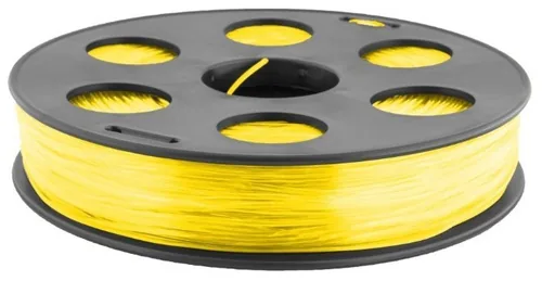 PLA Светящийся Лимонный 500 гр. 1.75 мм пластик Bestfilament для 3D-принтера