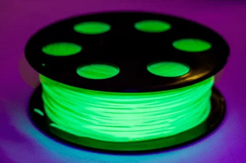 PLA Флуоресцентный Желтый 1000 гр. 1.75 мм пластик Bestfilament для 3D-принтера