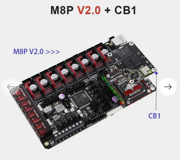 Материнская плата BIGTREETECH Manta M8P V2.0 32 бит с CB1