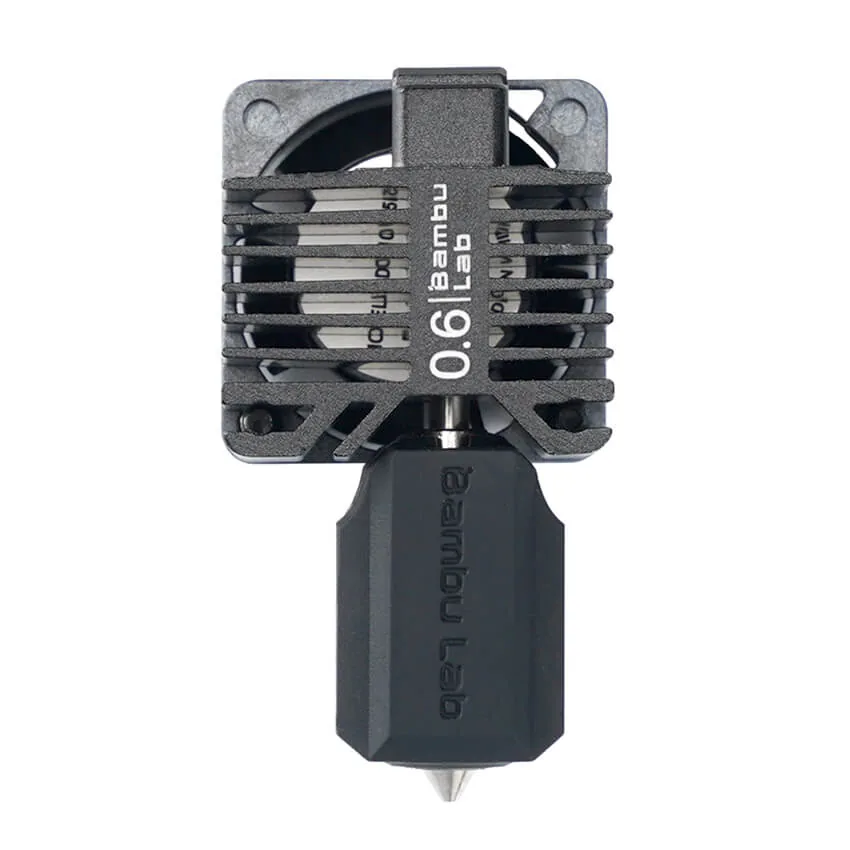 Хотэнд в сборе с соплом 0.6 мм из закаленной стали для 3Д принтера Bambu Lab X1C (FAH005)