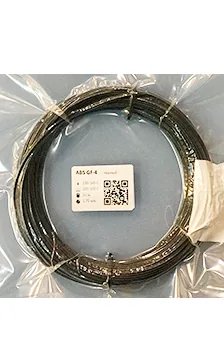 ABS GF-4 черный моток 50 м, 1,75 мм, пластик Filamentarno для 3D-принтера