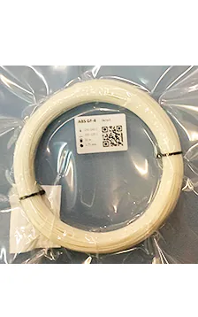 ABS GF-4 белый моток 50 м, 1,75 мм, пластик Filamentarno для 3D-принтера