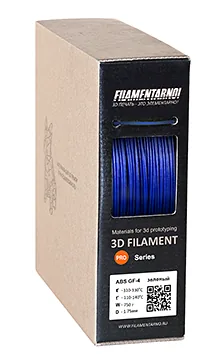 ABS GF-4 синий 750 г, 1,75 мм, пластик Filamentarno для 3D-принтера