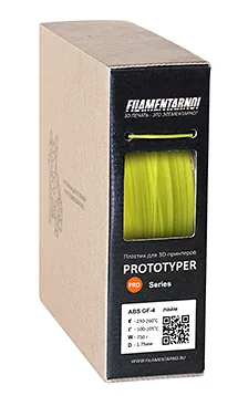 ABS GF-4 лайм 750 г, 1,75 мм, пластик Filamentarno для 3D-принтера (с)