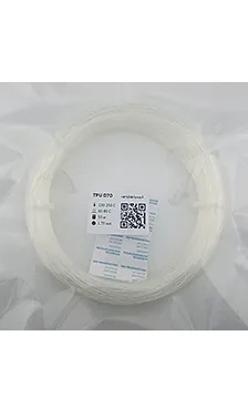 TPU D70 натуральный моток 50 м, 1,75 мм, пластик Filamentarno для 3D-принтера