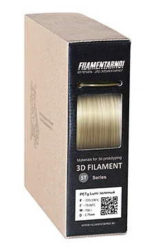 PETg Lumi зеленый светящийся 750 г, 1,75 мм, пластик Filamentarno для 3D-принтера