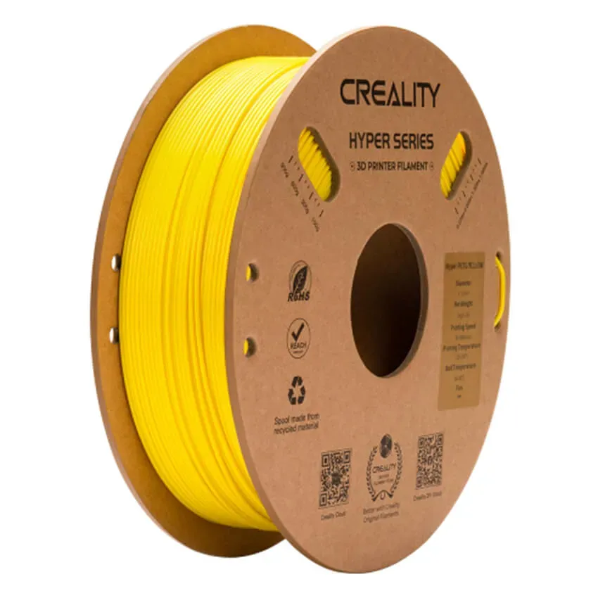Пластик Creality Hyper PETG диаметр 1,75мм 1кг желтый