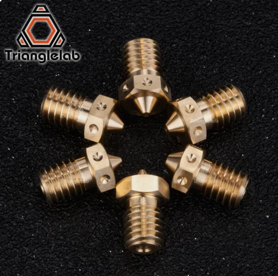 Сопло высокоточное латунное 0,6 Trianglelab V6 для 3D принтера Hotend TD6 CHC