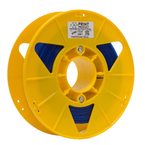 Titi Flex Soft Синий, моток 50 м, 1.75 мм, пластик PrintProduct для 3D-принтера