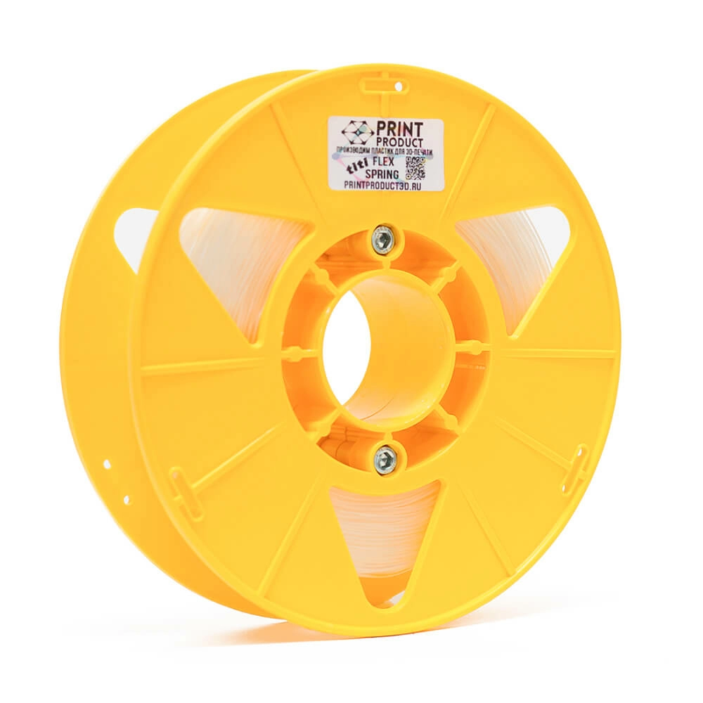 Titi Flex Spring Белый, 1000 гр, 1.75 мм, пластик PrintProduct для 3D-принтера