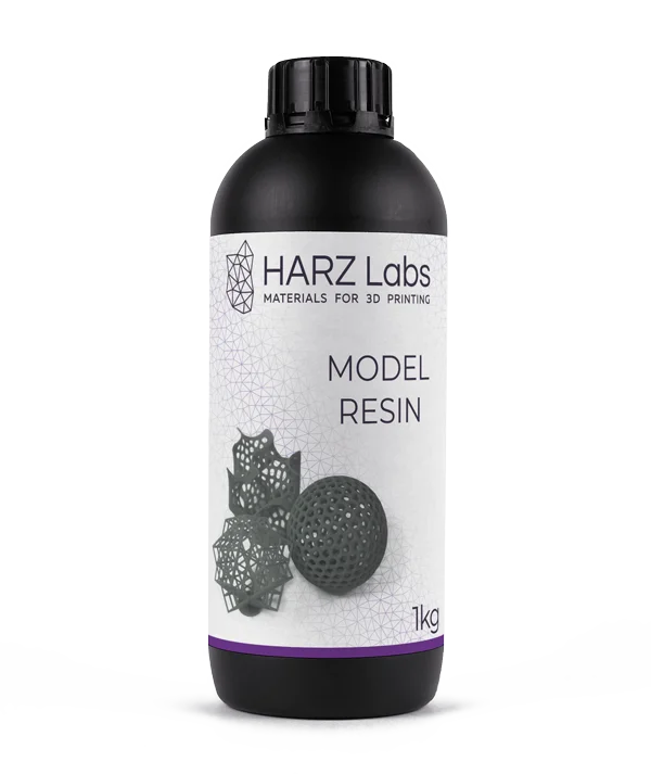 Фотополимерная смола HARZ Labs Model Grey, серая (1 кг)