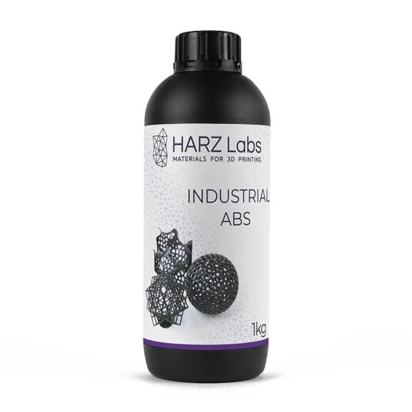 Фотополимерная смола HARZ Labs Industrial ABS, черная (1 кг)